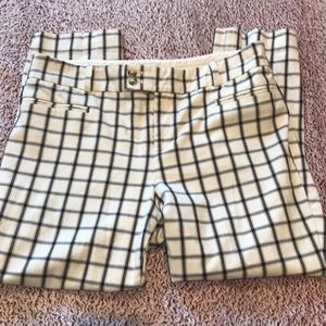 Checkered trousers
